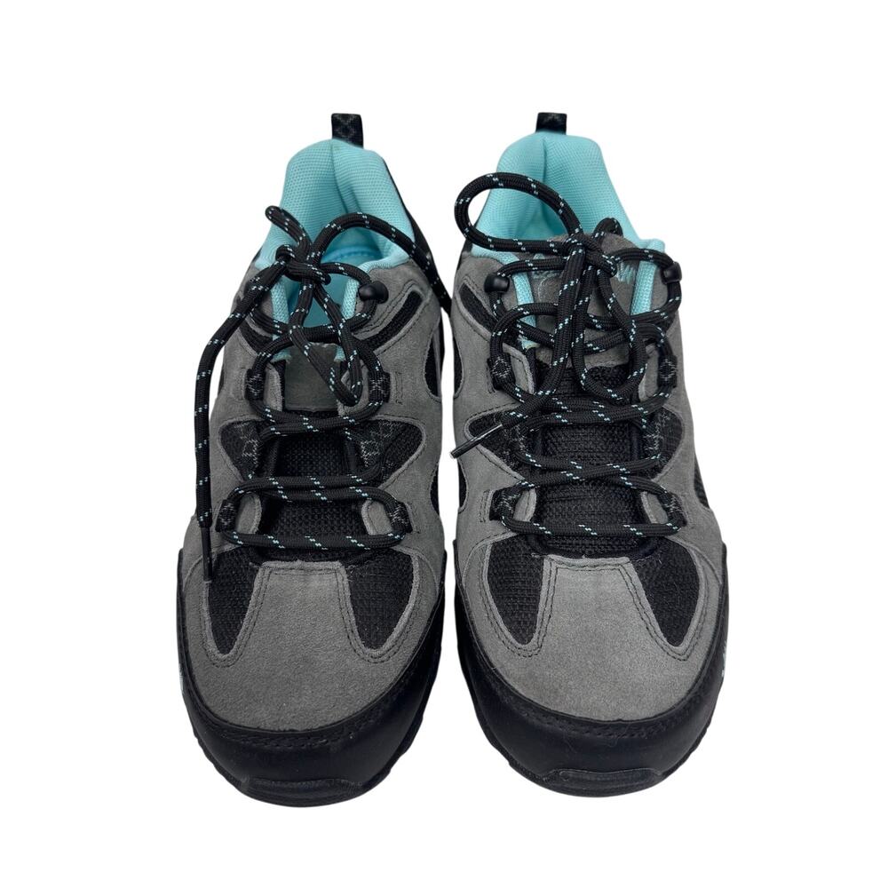 BearPaw Rhoda Women Athletic Low Top Mint Teal Gray Black Hiking Shoes Size US 8